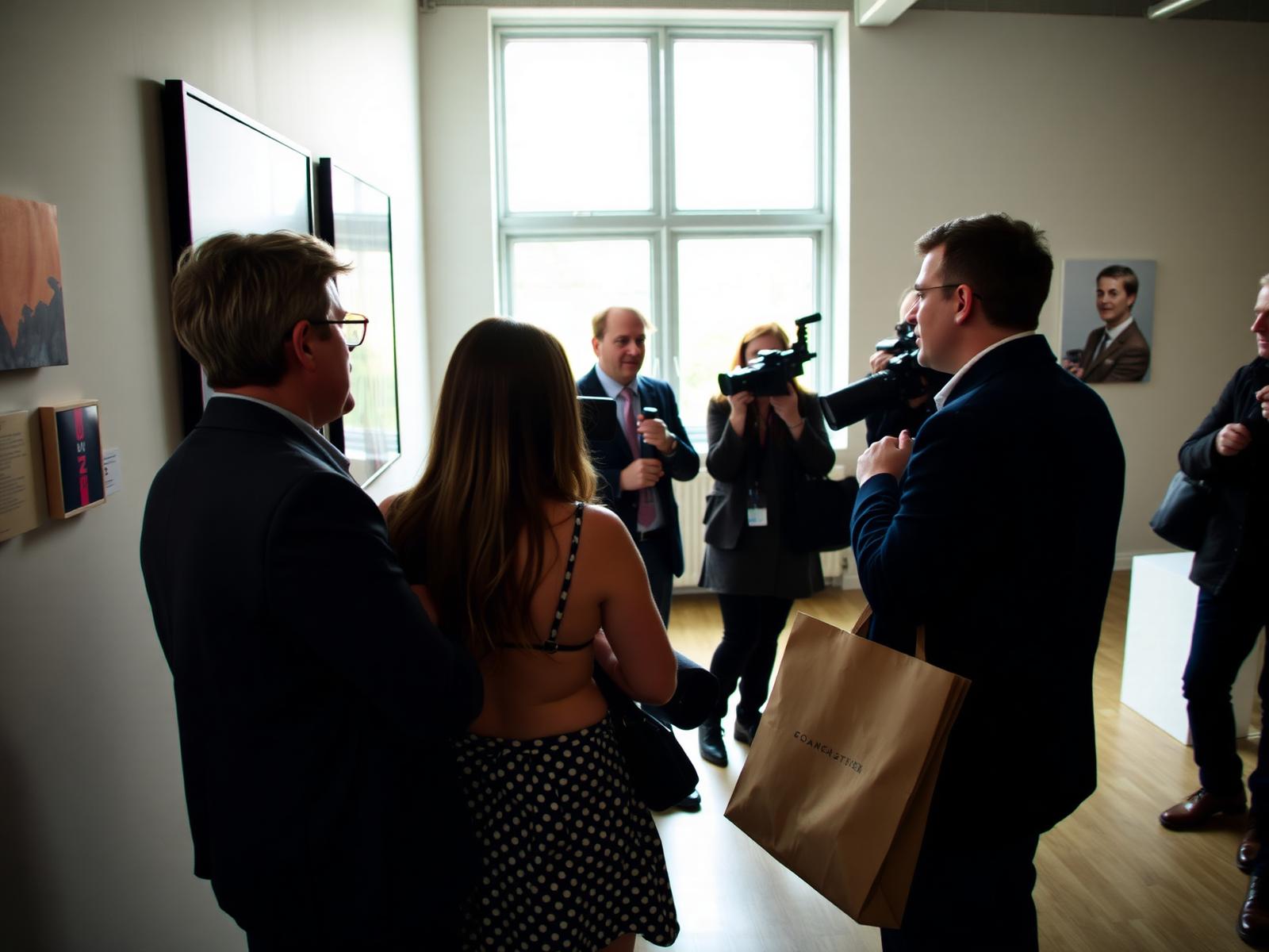 Press photography at a product launch in Bristol